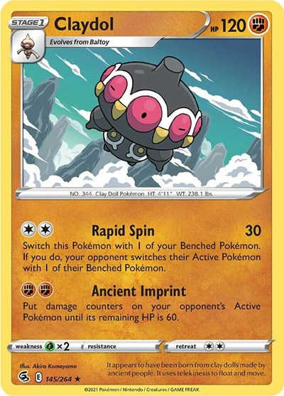 SWSH08: Claydol (Reverse Holofoil)