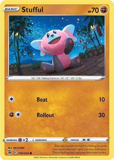 SWSH08: Stufful (Reverse Holofoil)