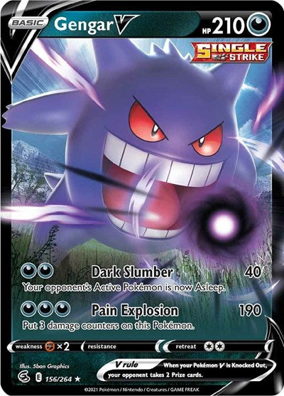 SWSH08: Gengar V (Holofoil)