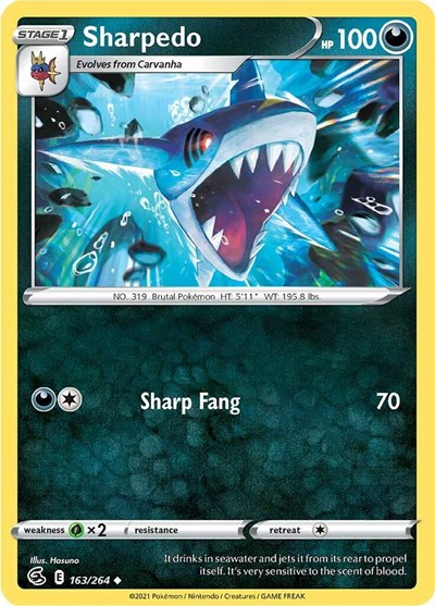 SWSH08: Sharpedo (Reverse Holofoil)