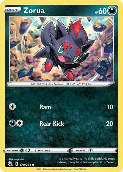 SWSH08: Zorua (Reverse Holofoil)