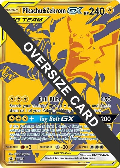 PR: Pikachu & Zekrom GX - SM248 (Holofoil)