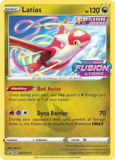 SWSD: Latias - SWSH171 (Prerelease) (Holofoil)