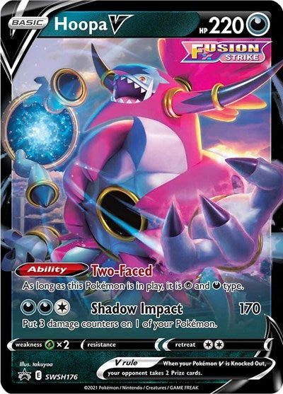 SWSD: Hoopa V - SWSH176 (Holofoil)