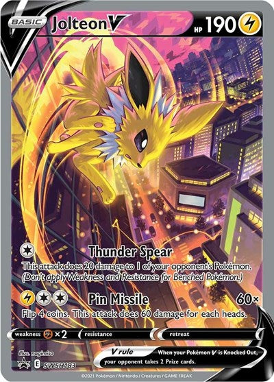SWSD: Jolteon V - SWSH183 (Holofoil)