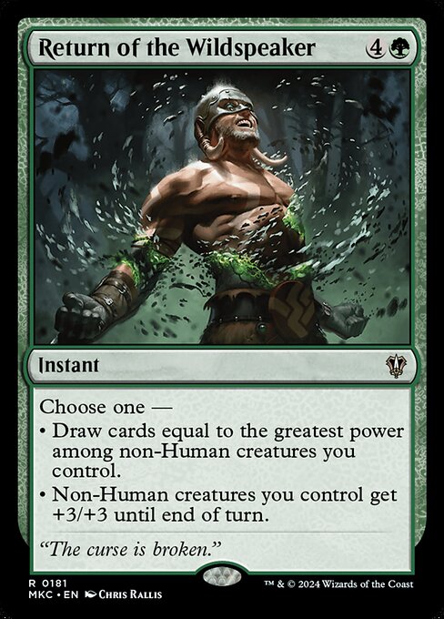 MKC: Return of the Wildspeaker