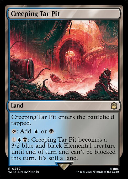 WHO: Creeping Tar Pit (Foil)