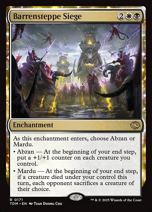 TDM: Barrensteppe Siege (Foil)