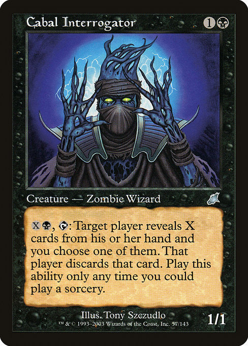 SCG: Cabal Interrogator (Foil)