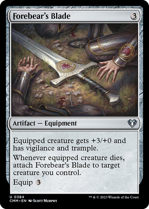 CMM: Forebear's Blade (Foil)