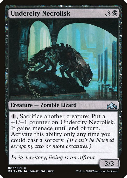 GRN: Undercity Necrolisk (Foil)
