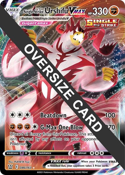 PR: Single Strike Urshifu VMAX - 086/163 (Holofoil)