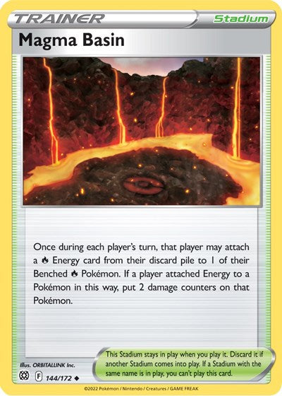 SWSH09: Magma Basin (Reverse Holofoil)