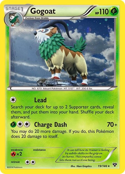 BLE: Gogoat - 19/146 (Cosmos Holo) (Holofoil)