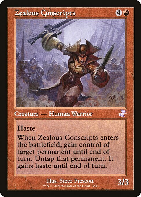 TSR: Zealous Conscripts (Foil)