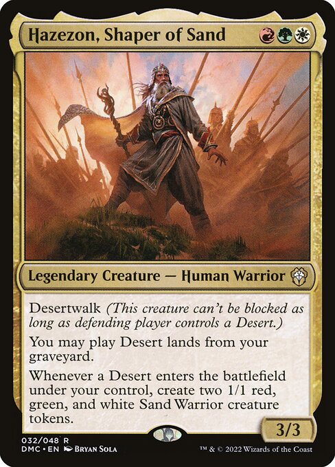 DMC: Hazezon, Shaper of Sand (Foil)