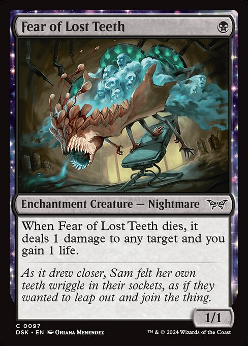 DSK: Fear of Lost Teeth (Foil)