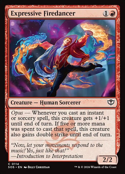 SOS: Expressive Firedancer (Foil)