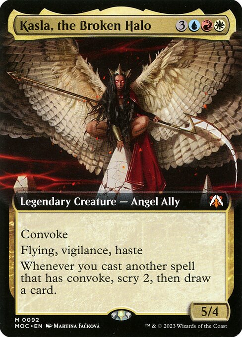MOC: Kasla, the Broken Halo (Extended Art) (Foil)