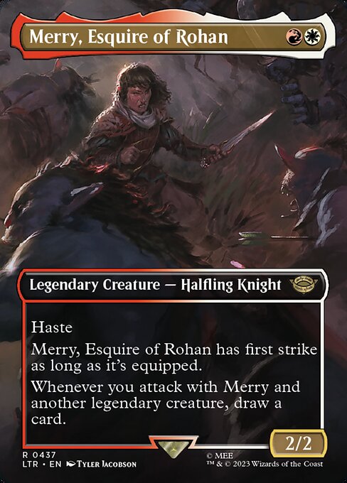LTR: Merry, Esquire of Rohan (Borderless) (Foil)