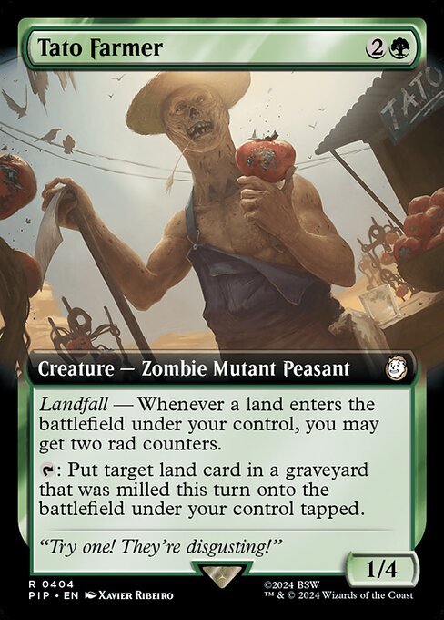 PIP: Tato Farmer (Extended Art) (Foil)