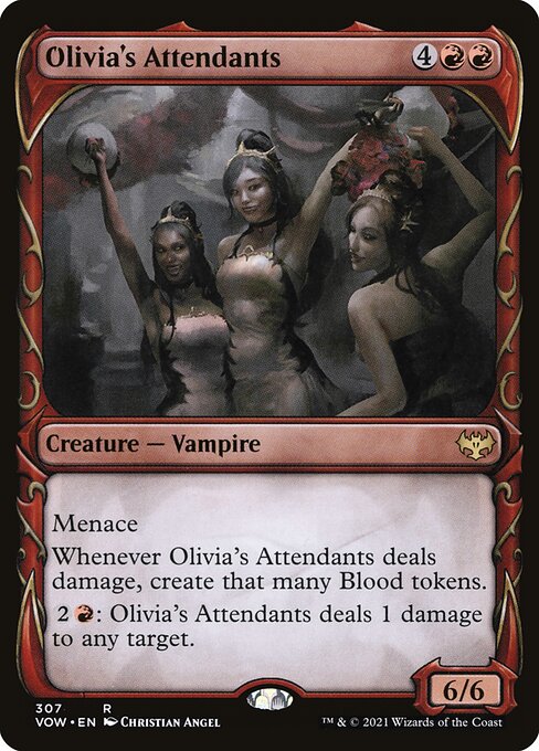 VOW: Olivia's Attendants (Showcase) (Foil)