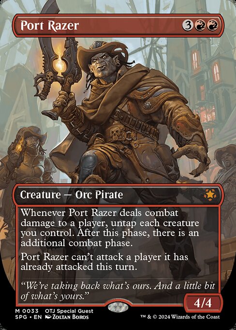 SPG: Port Razer (Borderless) (Foil)
