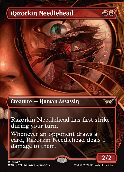 DSK: Razorkin Needlehead (Borderless) (Foil)
