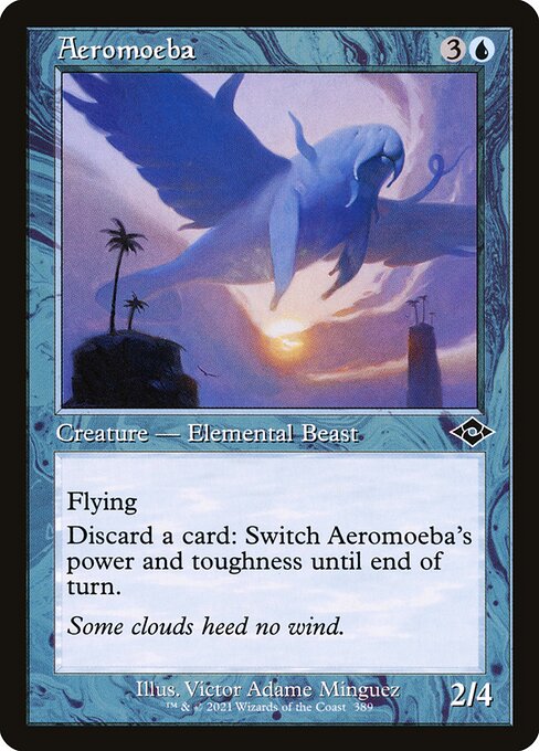 MH2: Aeromoeba (Retro Frame) (Foil)