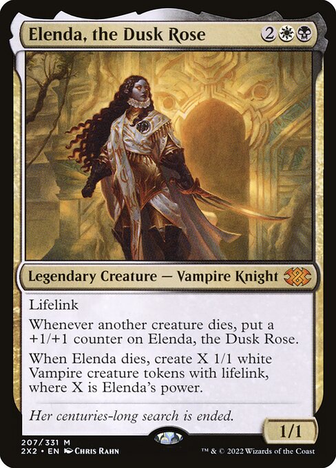 2X2: Elenda, the Dusk Rose (Foil)