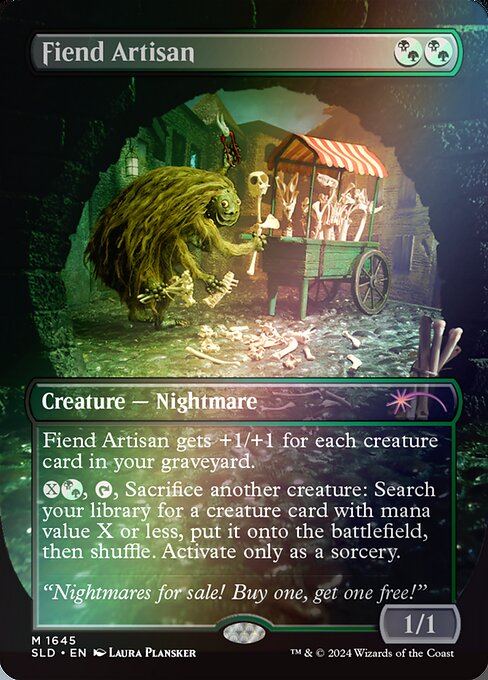 SLD: Fiend Artisan (Rainbow Foil)