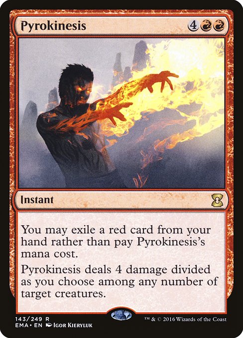 EMA: Pyrokinesis (Foil)