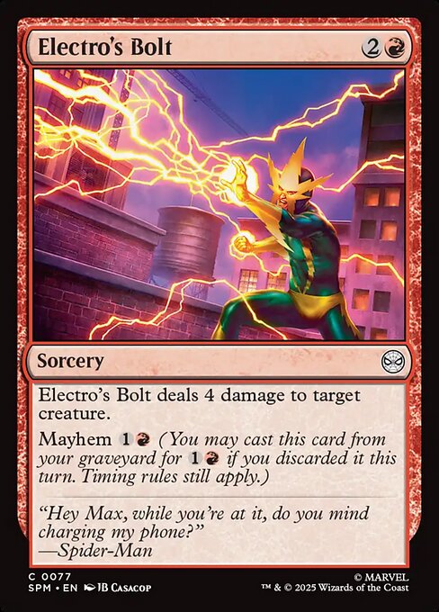 SPM: Electro's Bolt