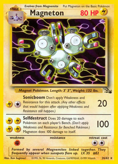 Magneton (26) 26/62 Unlimited Fossil
