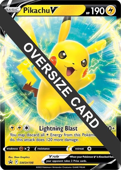 PR: Pikachu V - SWSH198 (Holofoil)