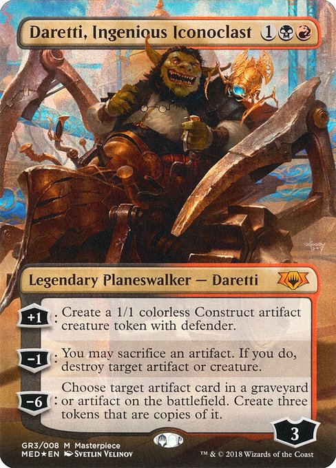 MED: Daretti, Ingenious Iconoclast (Foil)