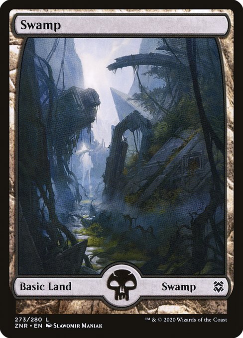 ZNR: Swamp (273) - Full Art