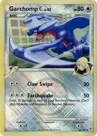 PR: Garchomp C - 60/147 (League Promo) (Reverse Holofoil)
