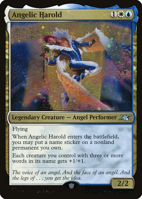 UNF: Angelic Harold (Galaxy Foil)