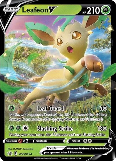 SWSD: Leafeon V - SWSH194 (Holofoil)