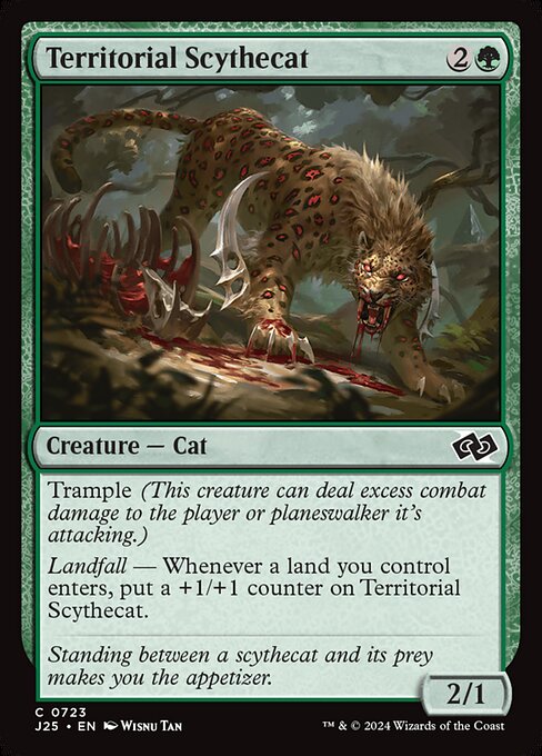 J25: Territorial Scythecat