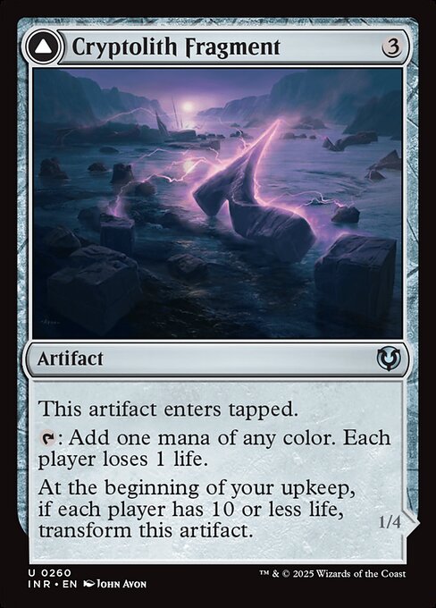 INR: Cryptolith Fragment (Foil)