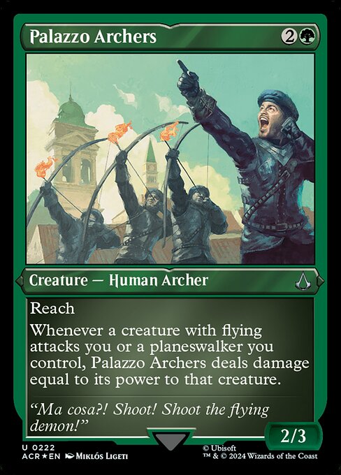 ACR: Palazzo Archers (Foil Etched)