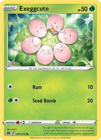 SWSH09: Exeggcute (Reverse Holofoil)
