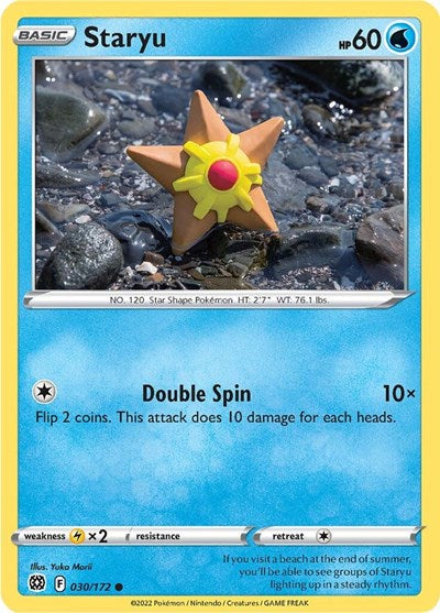 SWSH09: Staryu (Reverse Holofoil)