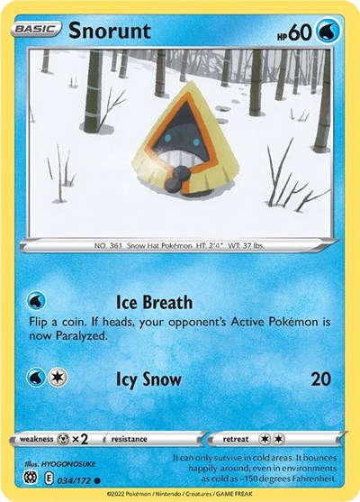 SWSH09: Snorunt