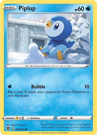 SWSH09: Piplup