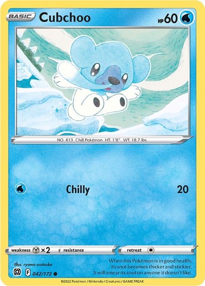 SWSH09: Cubchoo (Reverse Holofoil)
