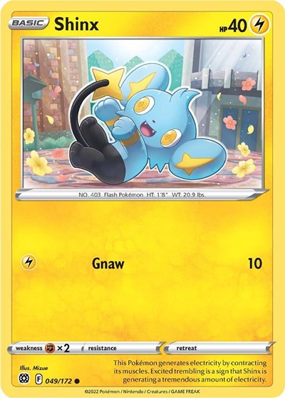 SWSH09: Shinx (Reverse Holofoil)