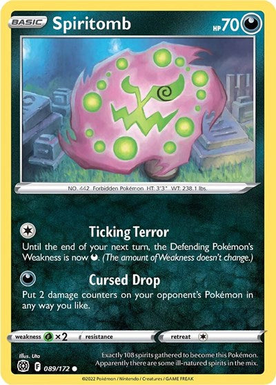 SWSH09: Spiritomb (Reverse Holofoil)